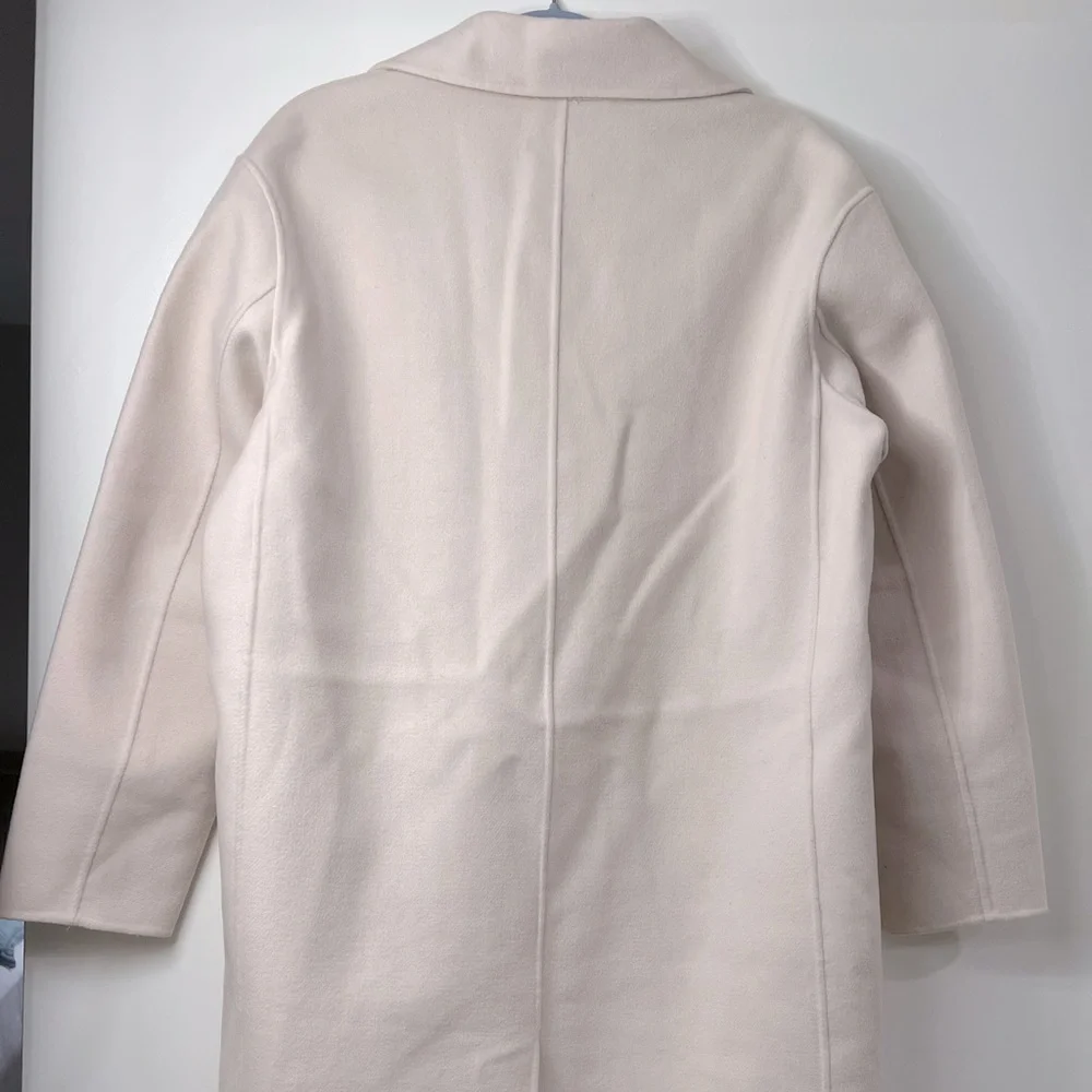 Weekend Max Mara Wool Cream Coat - Picture 2 of 14